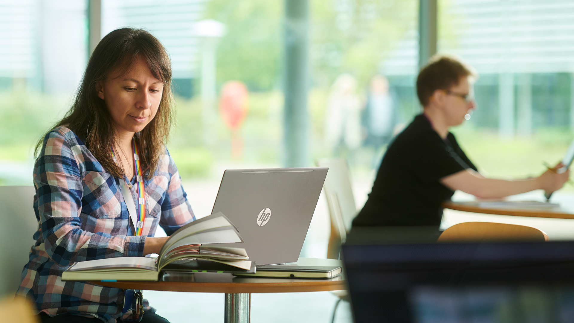 Mature student studying in the Catalyst