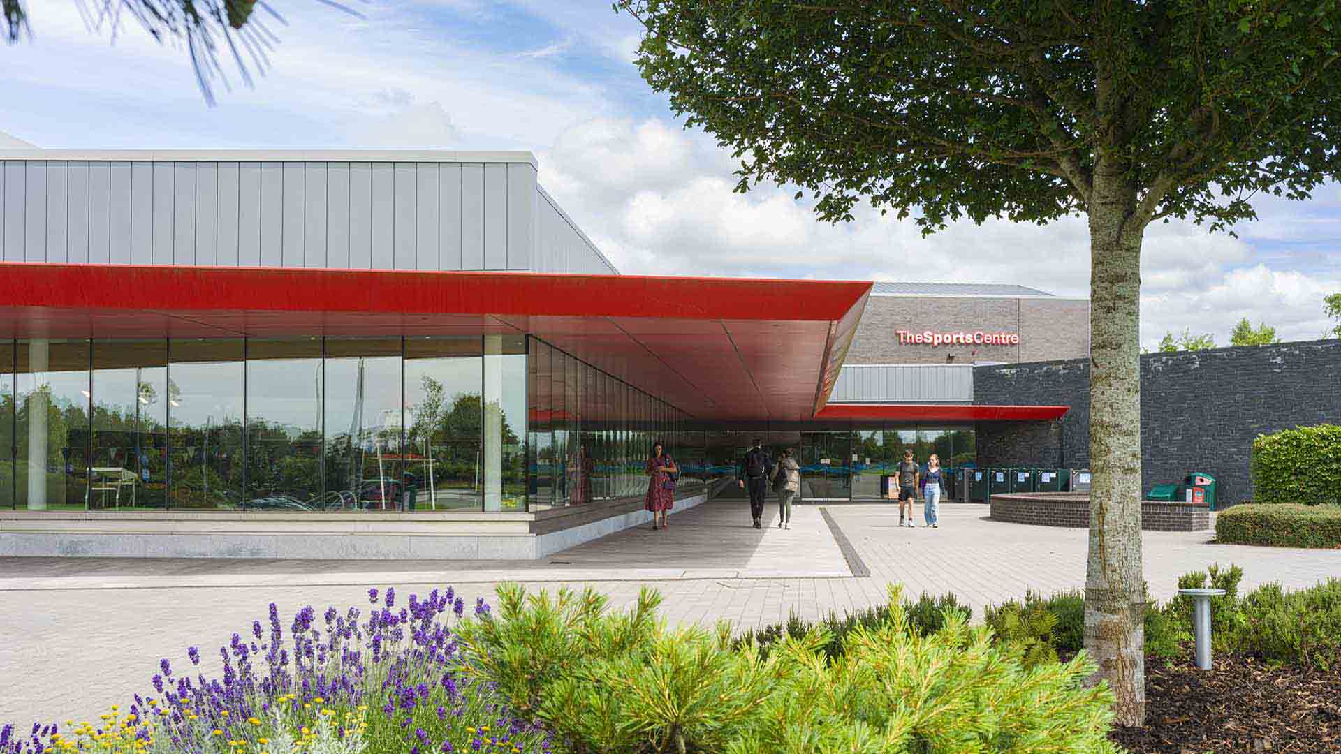 EHU sports centre building